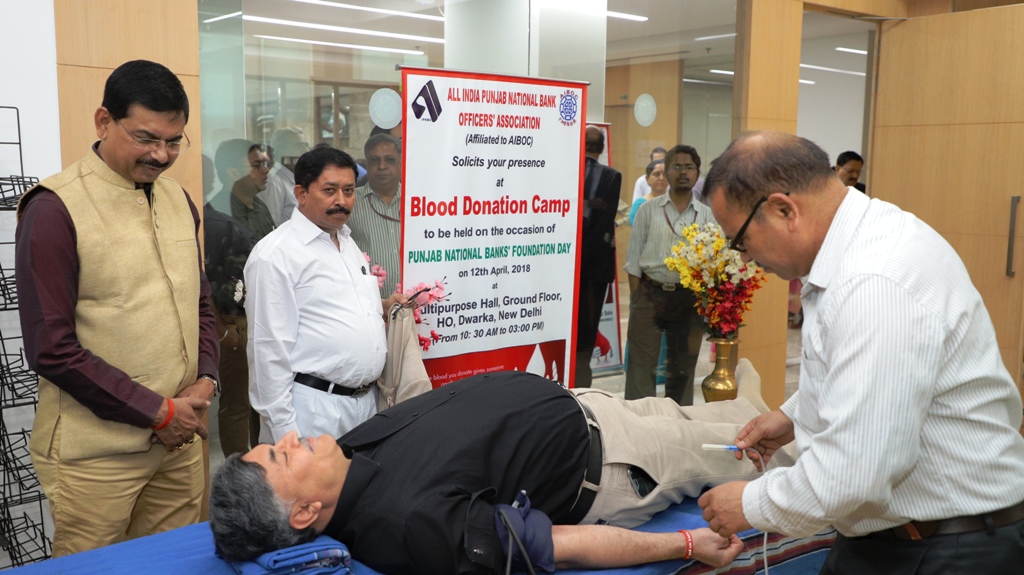 PNB: Donating blood and time (occasionally)