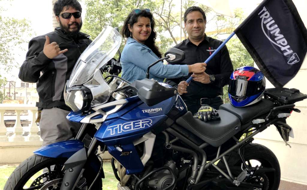 Triumph: Spreading road-safety awareness, one pit stop at a time