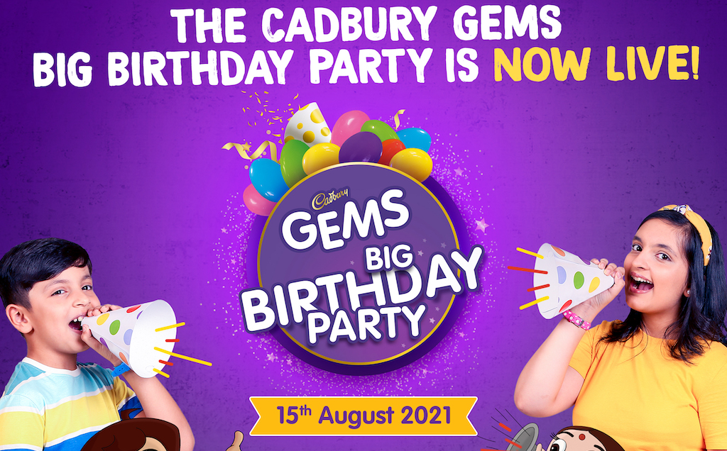 Cadbury Gems’ ‘birthday’ party: A (very) virtual attempt to spread joy and gems