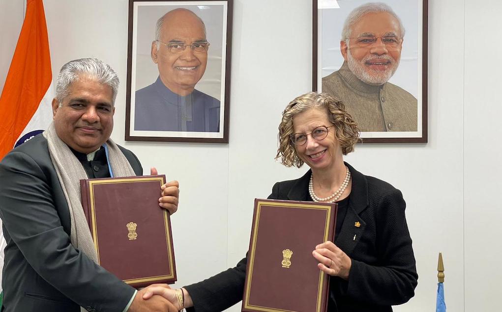 UNEP and GoI sign Host Country Agreement: Will enhance collaborative environmental action