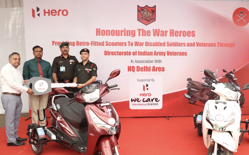 Hero MotoCorp: Saying ‘thank you’ to Indian Army veterans