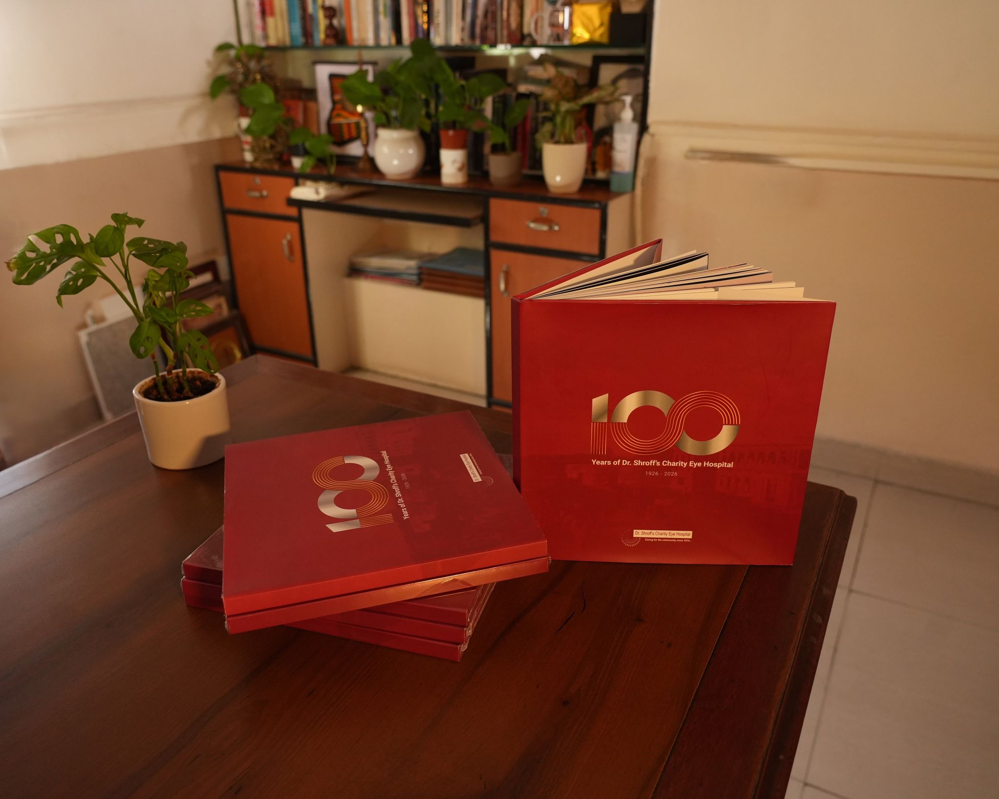 Dr. Shroff Charity Eye Care Hospital Marks 100 Years with Commemorative Coffee Table Book