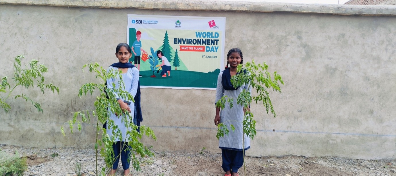 SBI Foundation and AROH Foundation’s Water Conservation and Plantation Initiatives in Rural India